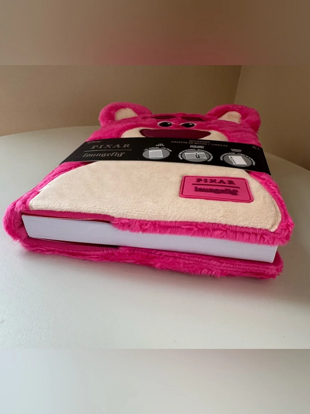 Loungefly Disney Pixar Toy Story Lotso Fuzzy Journal / Notebook